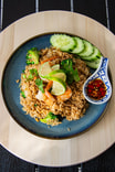 11. Khao Pad (stegte ris)